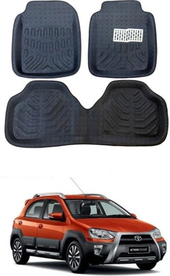 ARNEJA Polyutherine 3D Mat For  Toyota Etios Cross(Black)