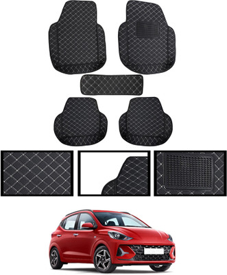 AYW Leatherite 7D Mat For  Hyundai Grand i10 Nios(Black)