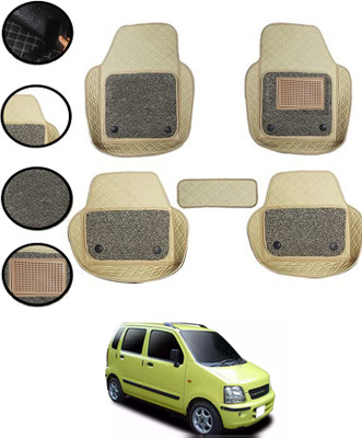 MSNP Leatherite 7D Mat For  Maruti Suzuki WagonR(Beige)