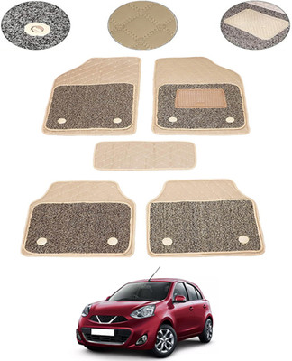 MSNP Leatherite 7D Mat For  Nissan Micra(Beige)