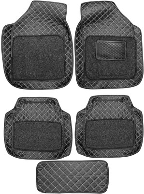 AUTOFIIX Leatherite 7D Mat For  Maruti Eeco(Black)