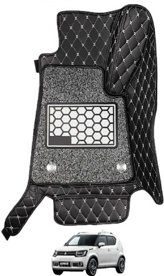 Euro Care Leatherite 7D Mat For  Maruti Ignis(Black)