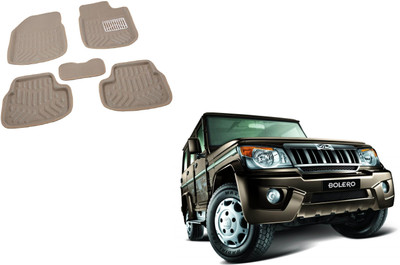ROSHNEER ENTERPRISES PVC 3D Mat For  Mahindra Bolero(Beige)