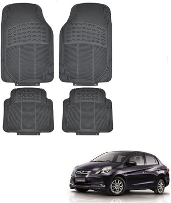 KOZDIKO Rubber Standard Mat For  Honda Amaze(Black)