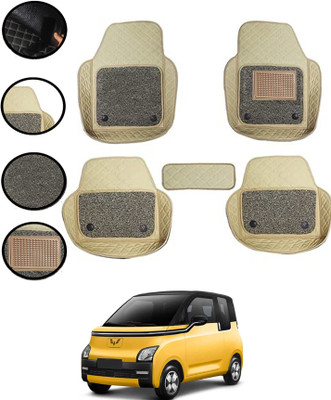 MATIES Leatherite 7D Mat For  MG Comet EV(Beige)