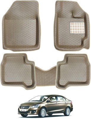 MOCKHE EVA, Plastic 3D Mat For  Maruti Suzuki Ciaz(Beige)