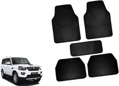 AUTO PEARL Polyester Standard Mat For  Tata Sumo Grande(Black)