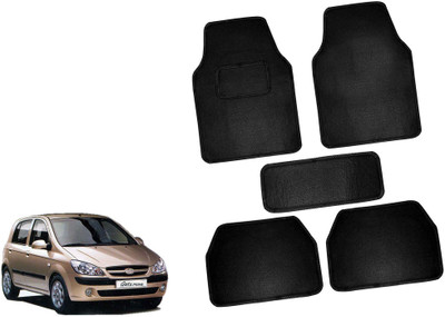 AUTO PEARL Polyester Standard Mat For  Hyundai Getz Prime(Black)