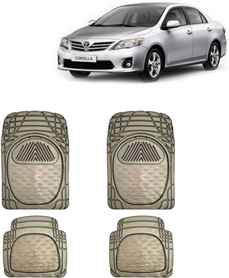 Kingsway PVC Standard Mat For  Toyota Corolla Altis(Brown)