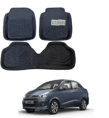 ROSHNEER ENTERPRISES PVC 3D Mat For  Hyundai Xcent(Black)