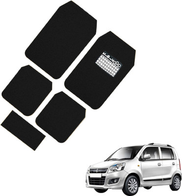 INSURE AUTOMOTIVE PVC Standard Mat For  Maruti Suzuki WagonR(Black)