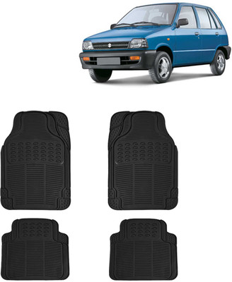 Kingsway PVC Standard Mat For  Maruti Suzuki 800(Black)