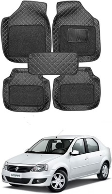 arneja trading company Leatherite 7D Mat For  Renault Logan(Black)