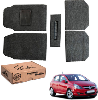 WolkomHome PVC Standard Mat For  Universal For Car(Black)