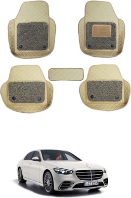 RKPSP Leatherite 7D Mat For  Mercedes Benz Universal For Car(Beige)