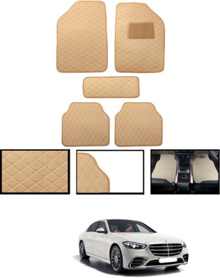 AYW Leatherite Standard Mat For  Toyota Universal For Car(Beige)