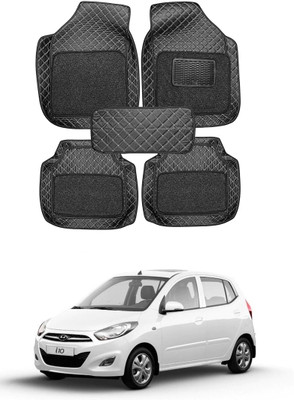 arneja trading company Leatherite 7D Mat For  Hyundai i10(Black)