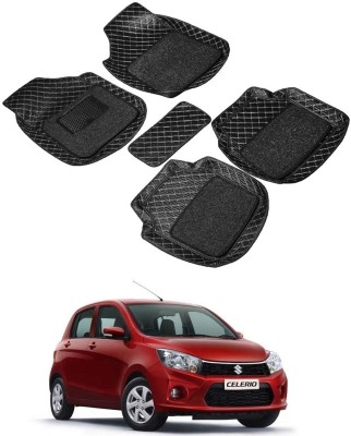 ARNEJA Leatherite 7D Mat For  Maruti Suzuki Celerio(Black)