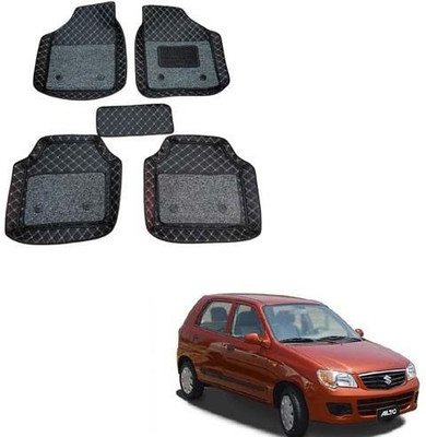 TOFIT ENTERPRISE Leatherite 7D Mat For  Universal For Car(Black)