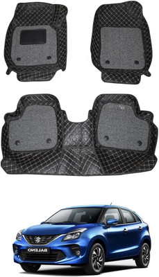 onefit enterprises Leatherite 7D Mat For  Maruti Suzuki Baleno(Black)
