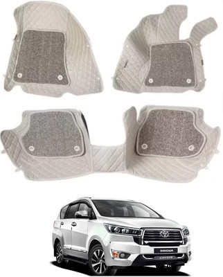 arneja trading company Leatherite 7D Mat For  Toyota Innova Crysta(Beige)
