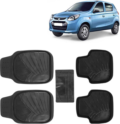 Kingsway PVC Tray Mat For  Maruti Suzuki Alto 800(Black)