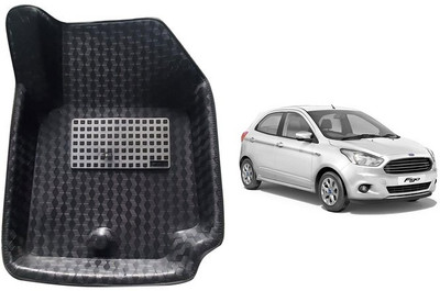 ROSHNEER ENTERPRISES PVC Tray Mat For  Ford Figo(Black)