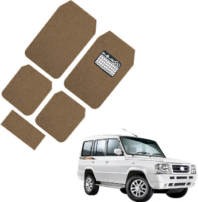 INSURE AUTOMOTIVE PVC Standard Mat For  Tata Sumo(Beige)