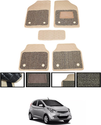 MSNP Leatherite 7D Mat For  Hyundai Eon(Beige)