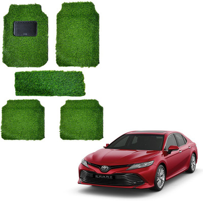 Oshotto Rubber, Plastic Standard Mat For  Toyota Camry(Green)