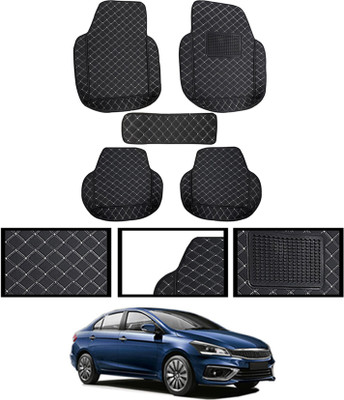 MATIES Leatherite 7D Mat For  Maruti Suzuki Ciaz(Black)