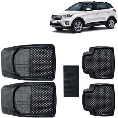 Kingsway PVC Tray Mat For  Hyundai Creta(Black)