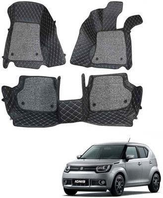 arneja trading company Leatherite 7D Mat For  Maruti Suzuki Ignis(Black)