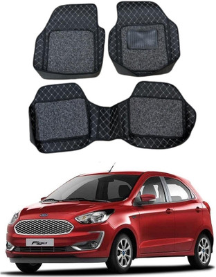 Arnejaa Leatherite 7D Mat For  Ford Figo(Black)