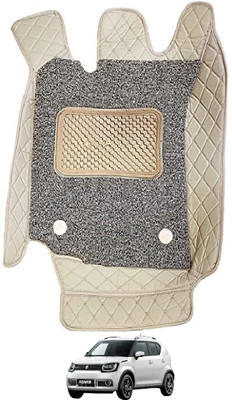 Euro Care Leatherite 7D Mat For  Maruti Ignis(Beige)