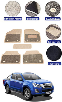 MATIES PVC 7D Mat For  Hyundai Universal For Car(Beige)