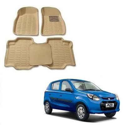 KBTR Plastic 3D Mat For  Maruti Suzuki Alto 800(Beige)