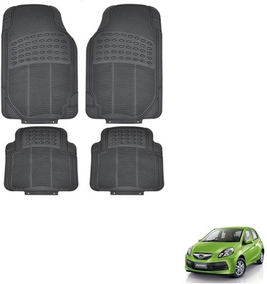 KOZDIKO Rubber Standard Mat For  Honda Brio(Black)