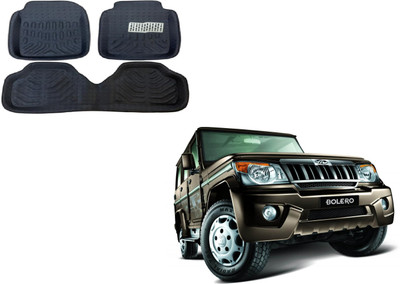 ROSHNEER ENTERPRISES PVC 5D Mat For  Mahindra Bolero(Black)