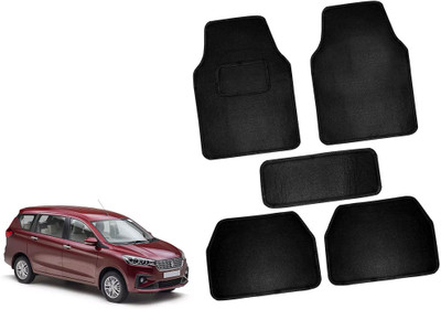 AUTO PEARL Polyester Standard Mat For  Maruti Ertiga(Black)