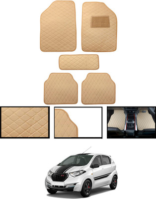 MATIES Leatherite Standard Mat For  Datsun Redi GO(Beige)
