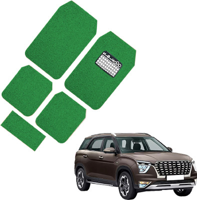 INSURE AUTOMOTIVE PVC Standard Mat For  Hyundai Alcazar(Green)