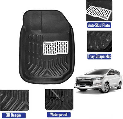 MATIES Plastic 3D Mat For  Innova Crysta(Black)