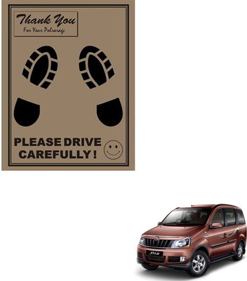 SEMAPHORE Paper Disposable Paper Mat For  Mahindra Xylo(Brown)