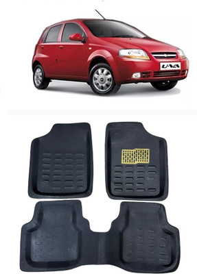 arneja trading company Polyutherine 3D Mat For  Chevrolet Aveo U VA(Black)