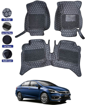 MATIES Leatherite 8D Mat For  Maruti Suzuki Ciaz(Black)