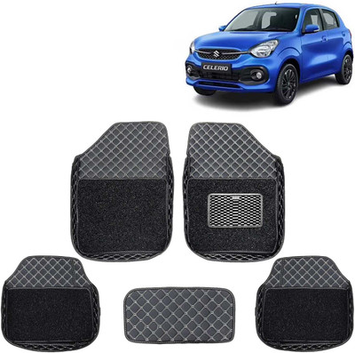 Kingsway Leatherite 7D Mat For  Maruti Suzuki Celerio(Black)