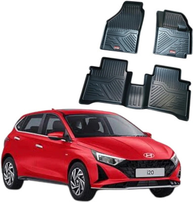 Footsace TPV 9D Mat For  Hyundai Grand i10 Nios(Black)