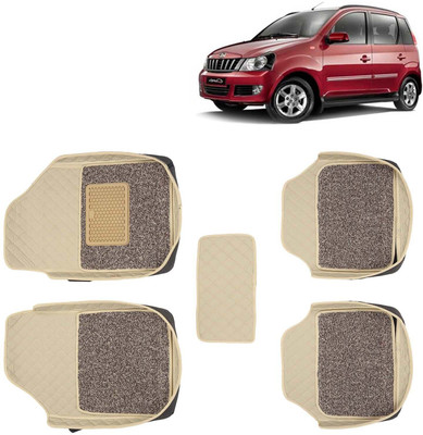 Kingsway Leatherite 7D Mat For  Mahindra Quanto(Beige)