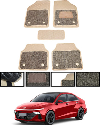 MSNP Leatherite 7D Mat For  Hyundai Verna(Beige)